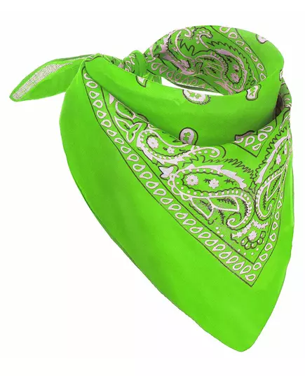 Fluorescenčně zelená bandana pro dospělé