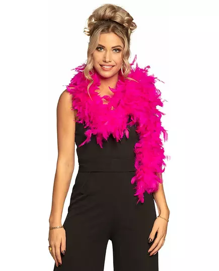 Luxusní fuchsiová boa 80 g