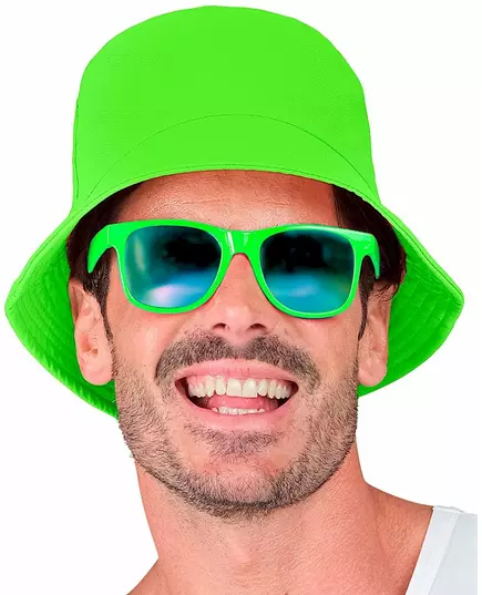 Fluorescenčně zelený bob pro dospělé