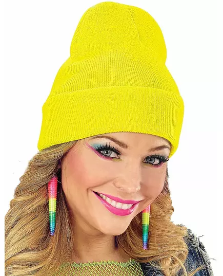 Fluorescenčně žlutý klobouk pro dospělé