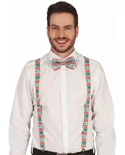 Vánoční šle se vzorem pro dospělé