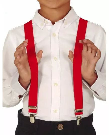 Dětské červené šle