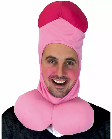 Vtipná kukla s žaludem pro dospělé