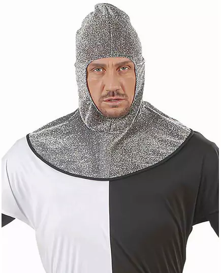 Kapuce s efektem kroužkové zbroje pro dospělé