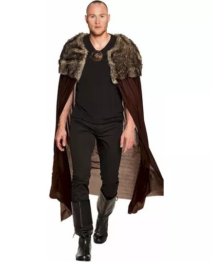 Luxusní plášť vikingského lorda pro dospělé 150 cm