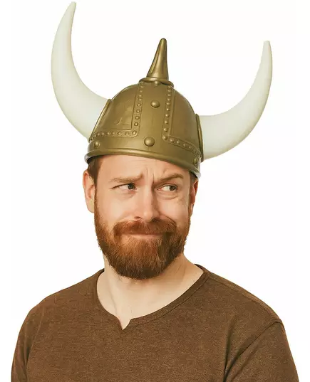 Vikingská helma s rohy pro dospělé