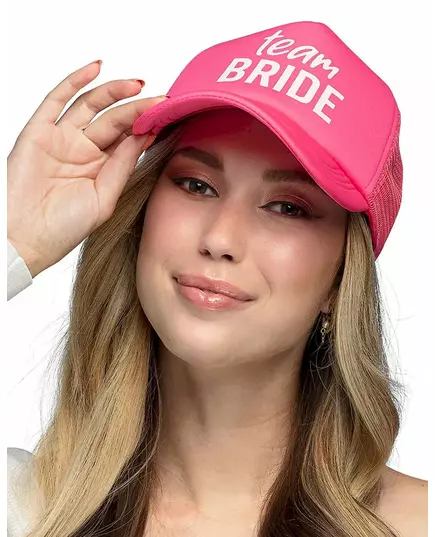 Růžová kšiltovka Team Bride pro dospělé