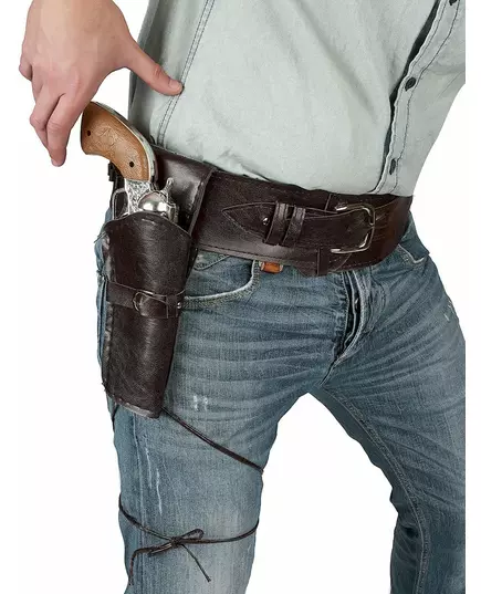 Kovbojský opasek s pouzdrem pro dospělé