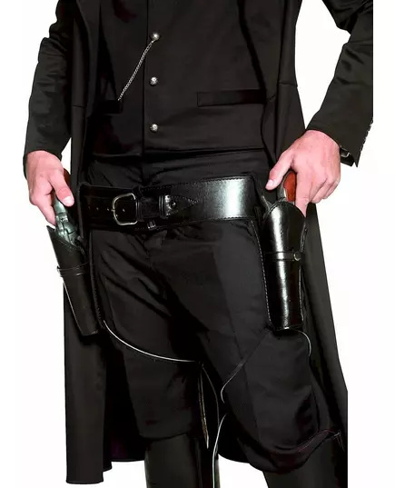 Kovbojský opasek se dvěma pouzdry pro dospělé