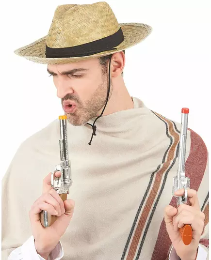 Slaměný kovbojský klobouk pro dospělé
