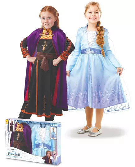 Sada kostýmů Elsa a Anna Frozen 2 pro dívky