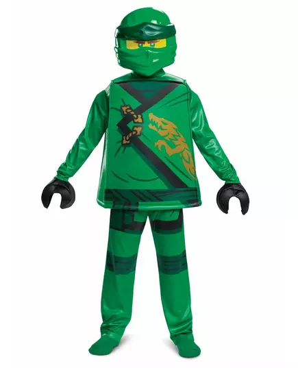 Lloyd Ninjago® deluxe kostým – LEGO děti, Velikost: 10–12 let(137–149 cm)