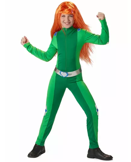 Dívčí kostým Green Shock Spy, Velikost: S5-6 let(105-116 cm)
