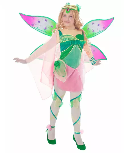 Dětský kostým Flora – Winx Club, Velikost: 4-6 let