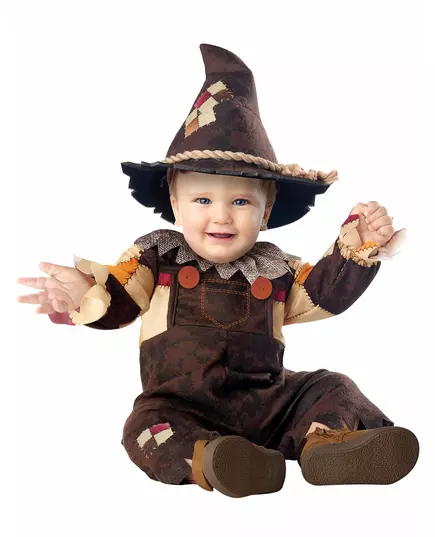 Deluxe kostým Happy Scarecrow pro miminko, Velikost: 12-18 měsíců (81cm)
