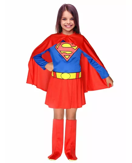 Kostým Supergirl pro dívky, Velikost: 10-12 let
