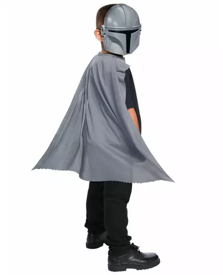 Dětská sada pláště a masky The Mandalorian