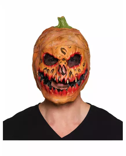Usmívající se dýňová maska pro dospělé