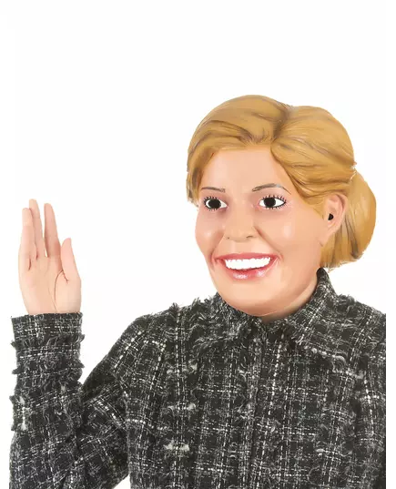 Latexová vtipná maska Queen Maxima pro dospělé