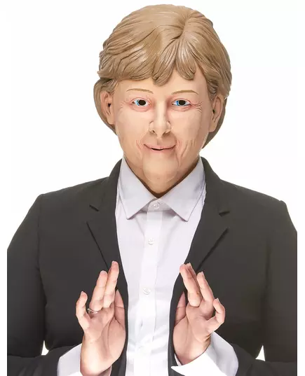 Latexová vtipná maska Angela pro dospělé