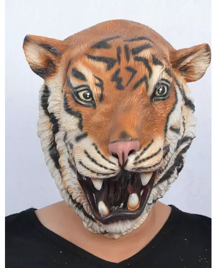 Latexová maska tygra pro dospělé