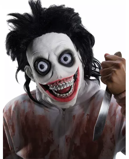 Latexová maska psychopatického zabijáka pro dospělé