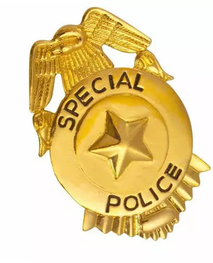 Zlatý policejní odznak