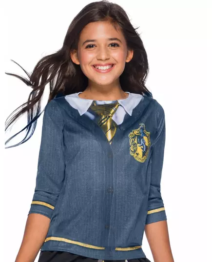 Dětské tričko Harry Potter Hufflepuff s potiskem, Velikost: 7-8 let (122 to 128 cm)