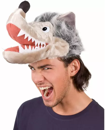 Klobouk vlka pro dospělé