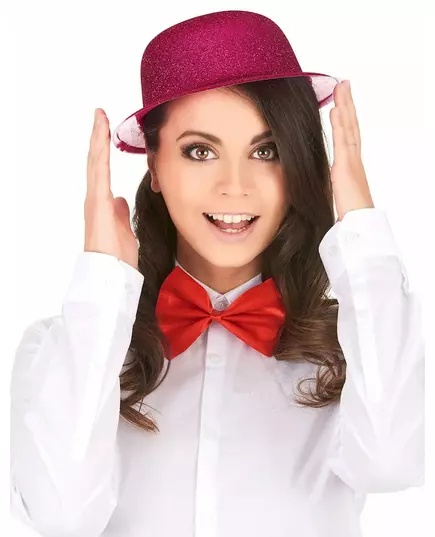 Fuchsiový flitrovaný buřinka pro dospělé