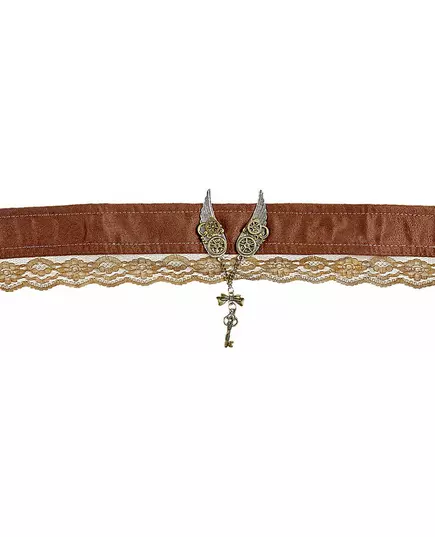 Steampunkový choker náhrdelník pro dospělé