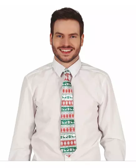 Vánoční kravata se vzorem pro dospělé