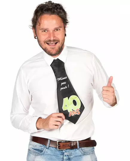 Vtipná kravata 40 let