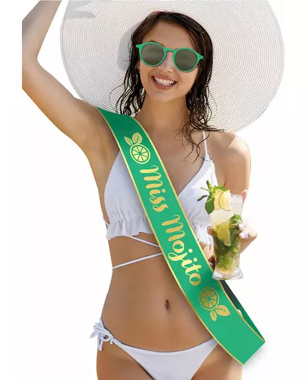 Dámská zelená šála Miss Mojito