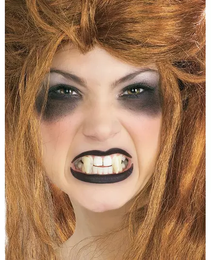 Umělé upíří špičáky (tesáky) pro dospělé, bílé