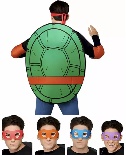 4v1 sada doplňků Teenage Mutant Ninja Turtles pro dospělé