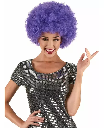 Fialová klaunská paruka Comfort pro dospělé