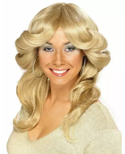 Blond paruka 70. let pro ženy
