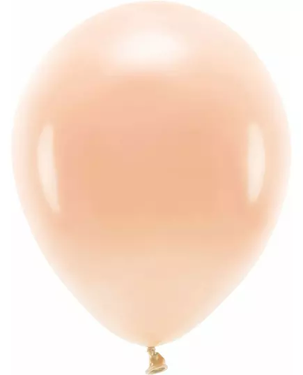 100 pastelově broskvových latexových balónků 26 cm