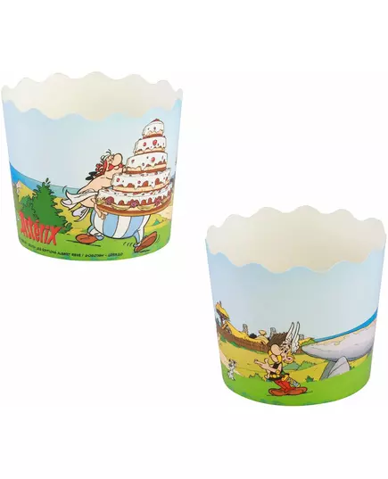 12 košíčků na cupcakes Asterix