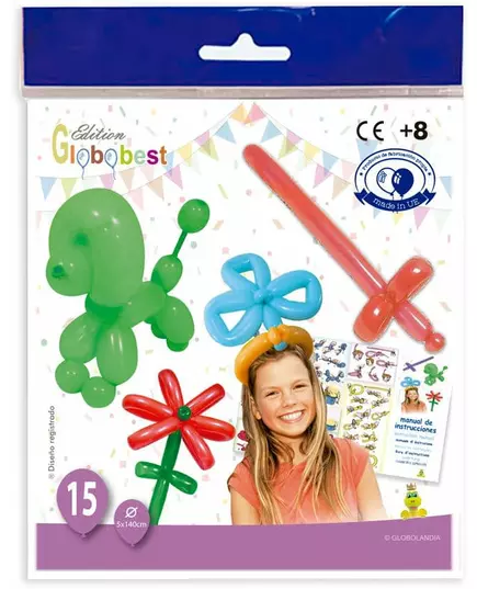 15 modelovacích balónků