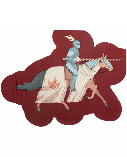 16 ubrousků „Burgundy Knight“ 33 x 24 cm