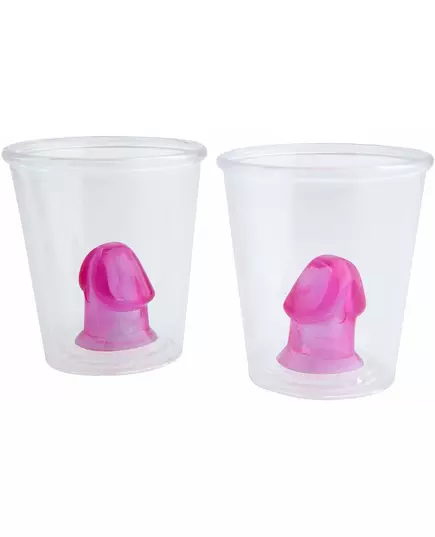 2 panákové skleničky Penis