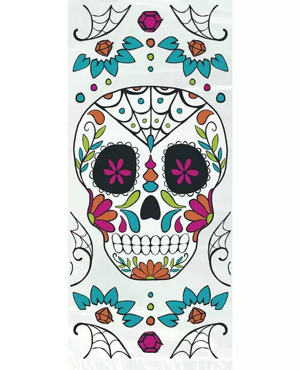 20 plastových sáčků na sladkosti Day of the Dead 28 x 12 cm