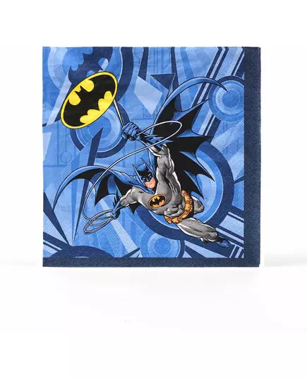 20 Batman papírových ubrousků 33 × 33 cm
