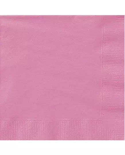 20 růžových papírových ubrousků 33 × 33 cm
