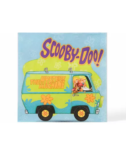 20 Scooby-Doo papírových ubrousků 33 × 33 cm