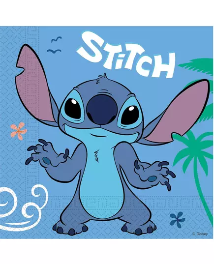 20 papírových ubrousků Stitch 33 x 33 cm