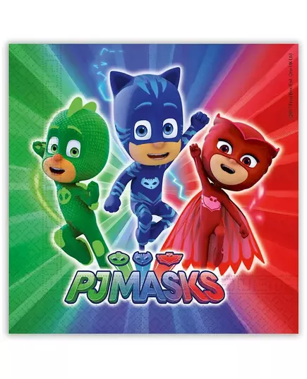 20 ubrousků PJ Masks 33 x 33 cm