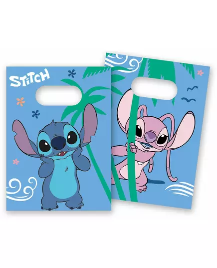4 papírové dárkové tašky Stitch